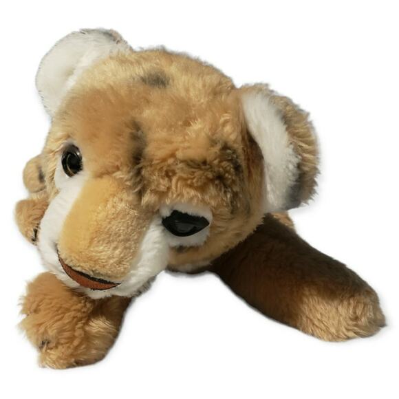 Remco Tiger Cub 19" Pet House Originals Plush Stuffed Animal Toy Vintage 1985 - Picture 5 of 6